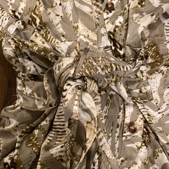 Prinzzesa Boutique Mable snake olive green dress - Picture 3 of 5